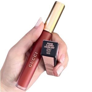 Gucci Janet Rust 505 Liquid Matte Lip Colour Rouge À Lèvres Authentic New